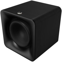 Subwoofer Klipsch Flexus SUB 100 Black, 80 W RMS, RCA, Flexus Transport 2,4 GHz Wireless, Carcasa MDF, Negru