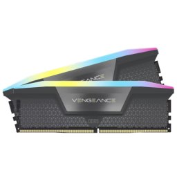 Kit Memorie CORSAIR Vengeance RGB AMD EXPO/INTEL XMP 3.0, 32 GB, DDR5-6400 MHz, CL36