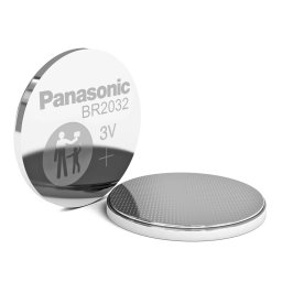 Baterie litiu Panasonic BR2032 3V 200mAh, 20x3.2 mm, bulk