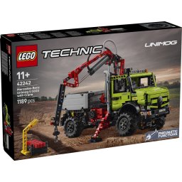 LEGO® Technic 42242 - Mercedes-Benz Unimog U 5023 cu macara