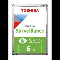 TOSHIBA S300 Surveillance Hard Drive 6TB 3.5" 5400rpm 256MB SATA HDWT860UZSVA OEM