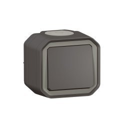 Legrand - Întrerupător pentru scări nr. 6 PLEXO IP55 antracit
