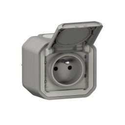 Legrand - Priză de exterior PLEXO 250V IP55 gri