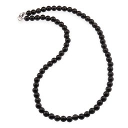Colier Obsidian Rainbow sfere 6mm