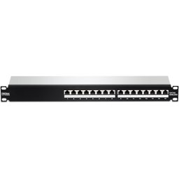 Patch Panel 16 porturi RJ45 UTP, Cat6a, Ecranat, 1U - TRENDnet TC-P16C6AS