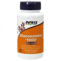 NOW Foods Glucozamină 1000 mg 60 caps.