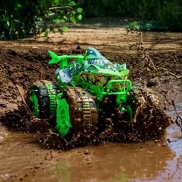 Hot Wheels: Monster Trucks Amfibiu cu telecomandă Great Bite