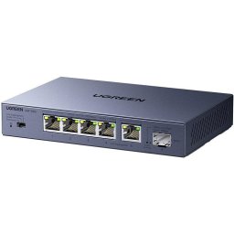 Switch CM753, 6-porturi, 2.5Gbps, metalic, montare pe perete