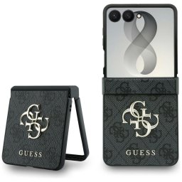 Husa GUESS case for SAMSUNG GALAXY Z FLIP 8 (4G Big Logo) black