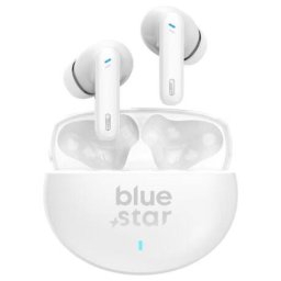 Căști Wireless TWS BLUE STAR earbuds ZEN + TX5, ANC (Active Noise Cancelling) – Alb