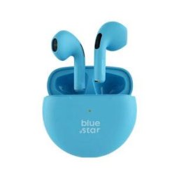 Căști Wireless TWS BLUE STAR earbuds Circle Beat TX3, Microfon încorporat – Albastru