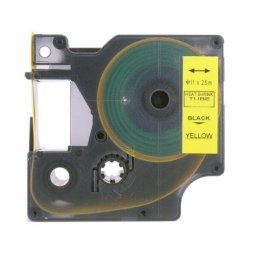 Dymo Heißschrumpfschlauch (18058) Black Yellow (S0718340)