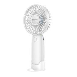 Mini Ventilatoare Ventilator de Mana, Stand, 1200mAh - Yesido YF15 - White