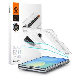 Folie de protecție Galaxy Z Fold 8 Spigen Glas.tR EZ FIT Pro HD (AGL11943), Set 2 bucăți, Culoare: Transparent Samsung STICLĂ