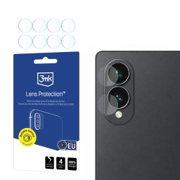 Folie de protecție cameră Galaxy Z Fold 8 3mk Lens Protection, Set 4 bucăți, Culoare: Transparent Samsung STICLĂ