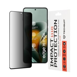 Folie pentru Motorola Edge 70 Max - Techsuit 111D Privacy Full Glue - Black
