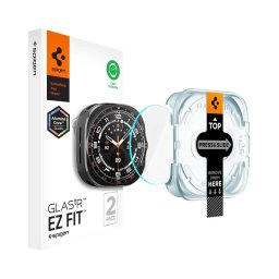 Folie pentru Samsung Galaxy Watch Ultra 2 (set 2) - Spigen Glas.TR EZ FIT (AGL11758) - Clear