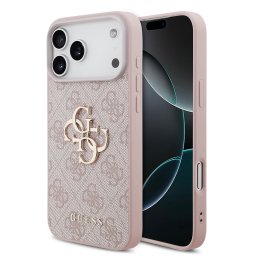 Husa Husa pentru iPhone 18 Pro / iPhone 17 Pro - Guess Hardcase 4G Big Logo (GUHCP18L4GMGPI) - Pink