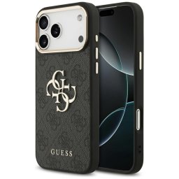 Husa Husa pentru iPhone 18 Pro / iPhone 17 Pro - Guess Hardcase 4G Big Classic Logo (GUHCP18L4GMGCGR) - Black