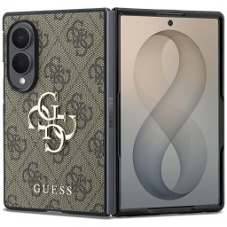 Husa Husa pentru Samsung Galaxy Z Fold8 - Guess Hardcase 4G Big Logo (GUHCZFW84GMGBR) - Brown