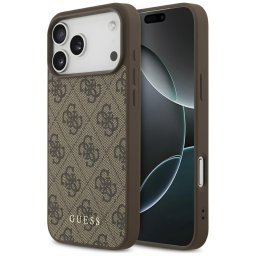 Husa Husa pentru iPhone 18 Pro Max / iPhone 17 Pro Max - Guess Hardcase 4G Classic Logo (GUHCP18XG4GFBR) - Brown