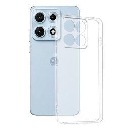 Husa Husa pentru Motorola Edge 70 Max - Techsuit Clear Silicone - Transparent
