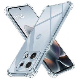 Husa Husa pentru Motorola Edge 70 Max - Techsuit Shockproof Clear Silicone - Clear