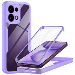 Husa Husa pentru Oppo Reno16 F / Reno16 FS + Folie - Techsuit ColorVerse 360 Series - Purple