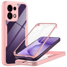 Husa Husa pentru Oppo Reno16 F / Reno16 FS + Folie - Techsuit ColorVerse 360 Series - Pink