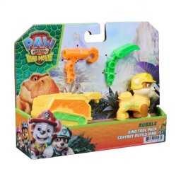 Figurina cu accesorii, Paw Patrol the Dino Movie, Rubble