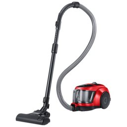 Aspirator fără sac SAMSUNG VCC45T0S3R, 850W, 1.3L, Twin Chamber, Filtru HEPA, Red