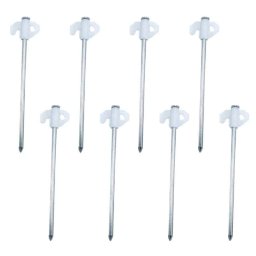 Cui de ancorare pentru cort din otel cu stopper fluorescent, 20cm Z-TOOLS / ZTS2118