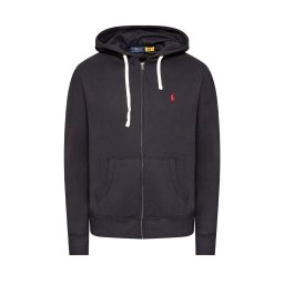 POLO RALPH LAUREN Jachetă Lsfzhoodm6-Long Sleeve 710813297001 001 black