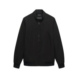 SUPERDRY Geacă Campus Padded Harrington M5012483A 9kk meteorite black