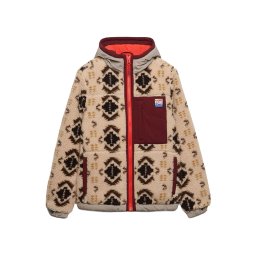 SUPERDRY Geacă Pentru femei Superdry Sherpa Jaquard Fleece Hybrid W5012231A m3w cream aztec