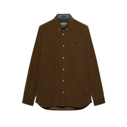 SUPERDRY Cămaşă Classic Needle Cord M4011044A 9un winter twig beige