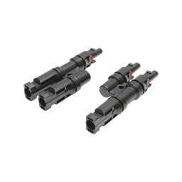 Set 2 conectori MC4 Y 2 la 1 pentru panouri solare, 1.5KV