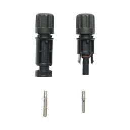 Set 2 conectori MC4 1.5KV premium pentru panouri solare Leader