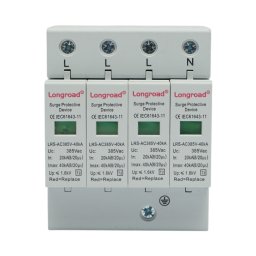 Descarcator de supratensiune SPD 4P 385V AC 20-40kA Longroad