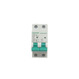Siguranta automata bipolara 2P 16A 400VAC Suntree pentru sina DIN