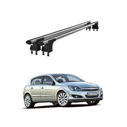 Bare transversale aluminiu pentru Opel Astra H 2004-2011, puncte fixe
