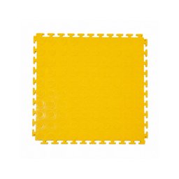 Pardoseala modulara PVC pentru garaj, galbena, 500 x 500 x 6 mm