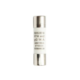 Siguranta fuzibila cilindrica 14A RT14 10x38 mm 500V Breckner Germany
