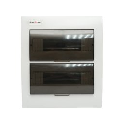 Tablou de sigurante încastrat 24 module IP40, 310x255x95 mm, Breckner