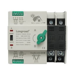 Comutator ATS monofazat 220V 63A 2P pentru panouri fotovoltaice si retea
