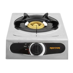 Aragaz pe gaz cu 1 arzator ROTOR RTG-2301IN, aprindere piezo, 2300W, GPL