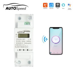 Contor smart WiFi monofazic 220V 65A DDS238-2 Tuya Smart Life