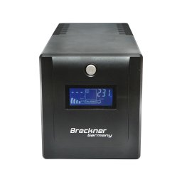 UPS 1000VA/600W Breckner Germany cu LCD, AVR, USB si 4 prize Schuko