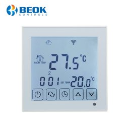 Termostat Wi-Fi BeOk TDS23WIFI-EP pentru încalzire electrica în pardoseala