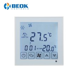 Termostat WiFi cu fir BeOk TDS23WiFi-AC pentru aer conditionat si HVAC